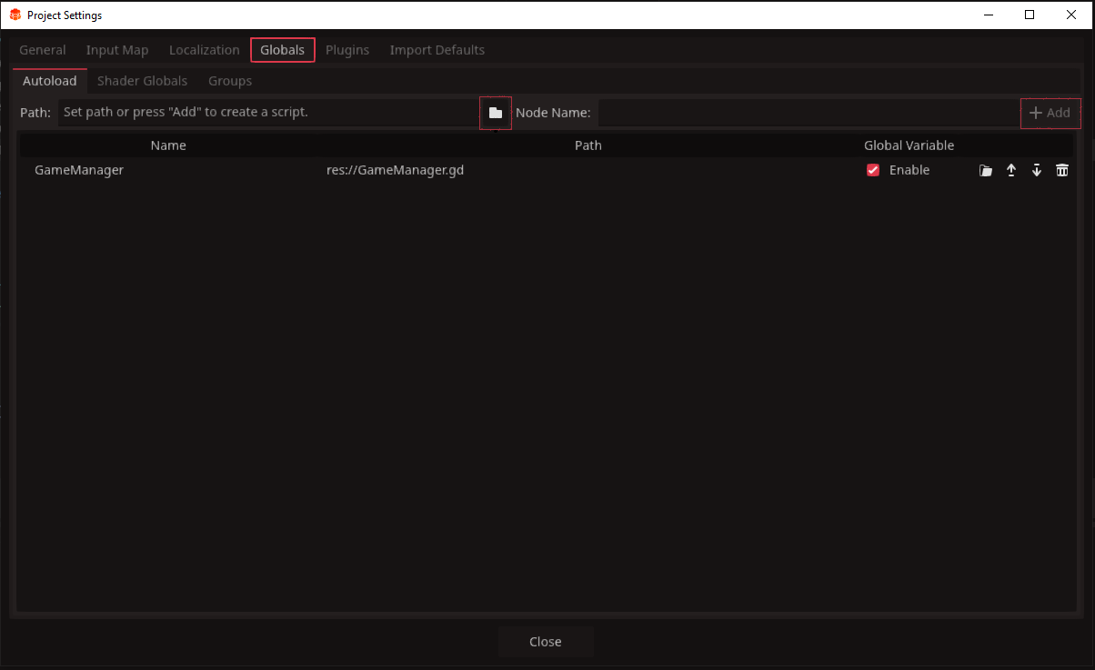 Add to autoload